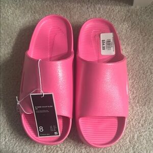 Nike Pink Slide Sandals